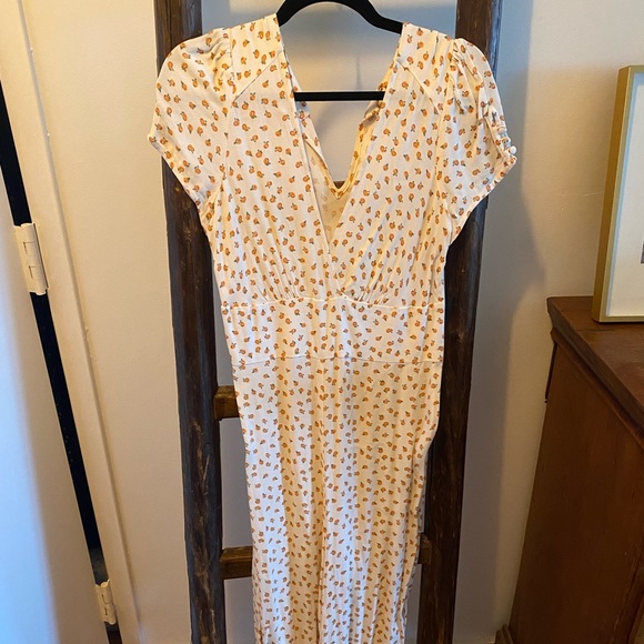 Free People Mia Peach Jumpsuit - Picture 2 of 2